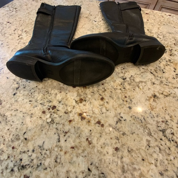 Naturalizer Boots Wide Shaft Sz 8.5 Black Tall - Picture 3 of 3